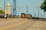 CSX Locomotives in the Yard